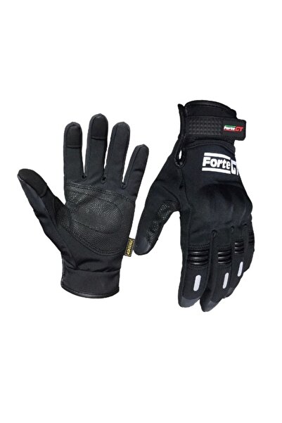 Forte GT 07 Softshell Siyah Kışlık Korumalı Eldiven
