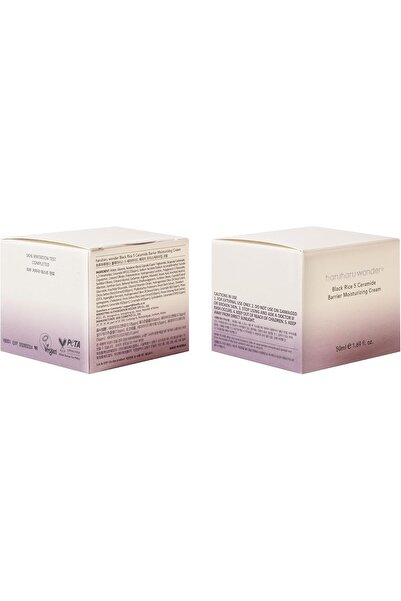 HaruHaru كريم مرطب وندر بلاك رايس 5 سيراميد باريرينغ، 50 مل