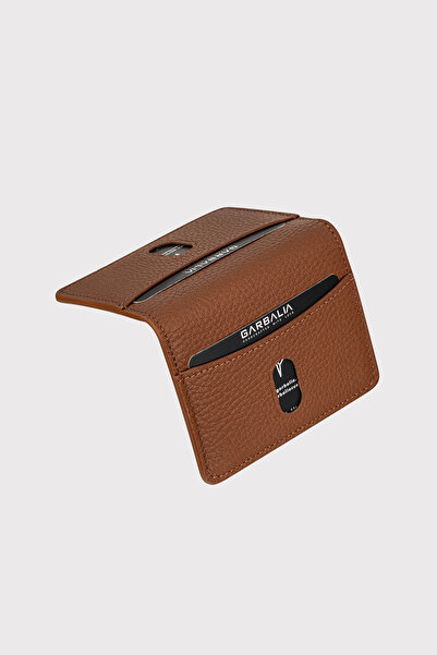 Garbalia Nahita Genuine Leather Slim Tan Card Holder Wallet