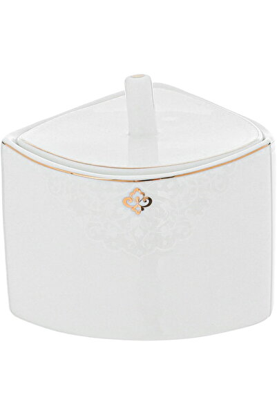 Dania Porcelain Dinner Set, 77 Pieces - White Gold