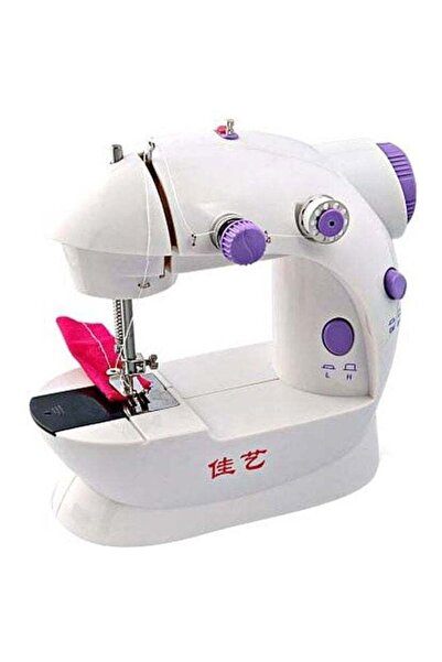 DLC Portable Electric Sewing Machine 255.70600690.17 White/Purple