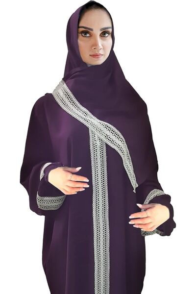 LAMORA Islamic Prayer Dress for Women - Abaya One-Piece Hijab Jellabiya