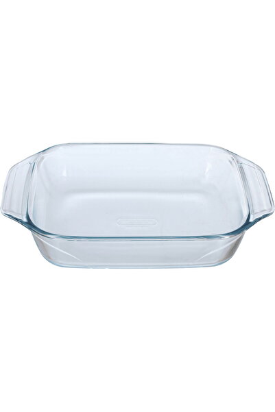 Pyrex صينية طهي زجاجية، 27×17×6 سم، مربعة - شفافة