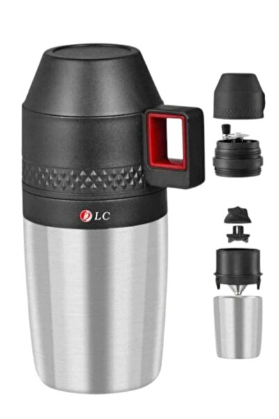 DLC 2 in 1 Manual Coffee Grinder and Maker with Filter and Built-in Coffee Cup 37560