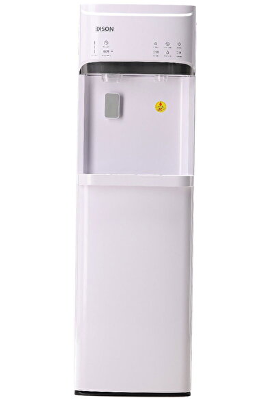 Edison LYCZ628-B Water Cooler and Ice Maker, 420 Watts, Cold/Hot, 1 Tap - White