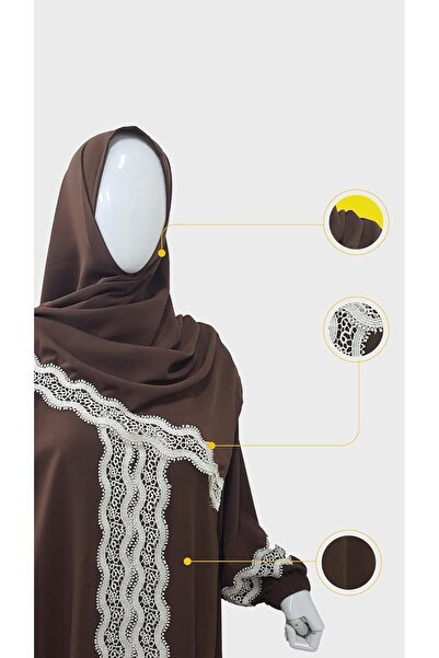 LAMORA Islamic Prayer Dress for Women | Abaya One-Piece Hijab Jellabiya