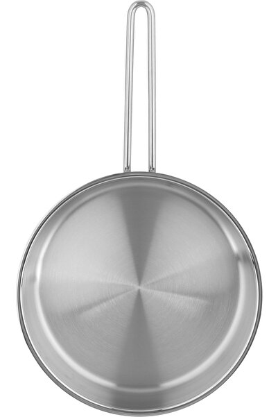 KORKMAZ Alpha Steel Cookware Set, 11 Pieces - Silver