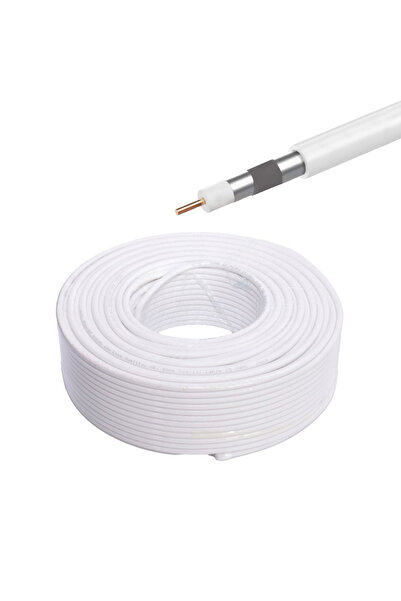 ElectroAZ Cablu coaxial TV RG6U 75OHM rolă 100M