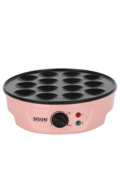 Edison JC-503/PK Popcake Maker, 14 Burners, 750 Watts - Pink