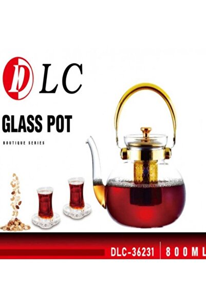 DLC Glass Teapot Boutique Series Gift Set 36231