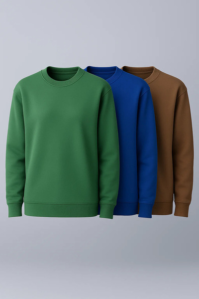 COMBİNE MİCHAİL Γυναικείο φούτερ Premium Casual Winter 3 τεμαχίων