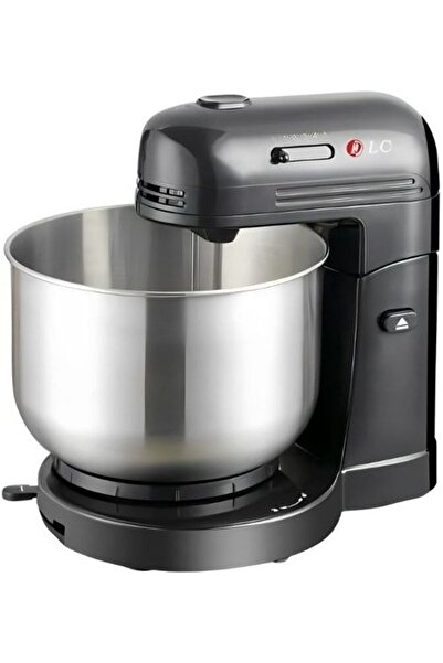 DLC خلاط كهربائي قائم سعة 3.5 لتر وقوة 350 وات 39011 أسود/فضي