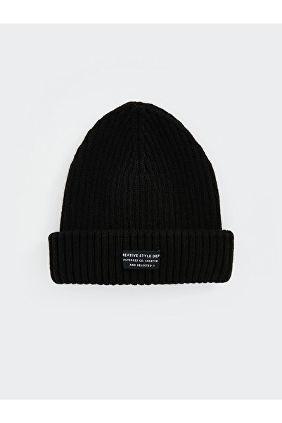 LC Waikiki Create Your Style from Uzg Store |   Men's Beret with Embroidered Label