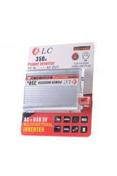 DLC Electric transformer from 12 volts to 220 volts for the car 350 watts