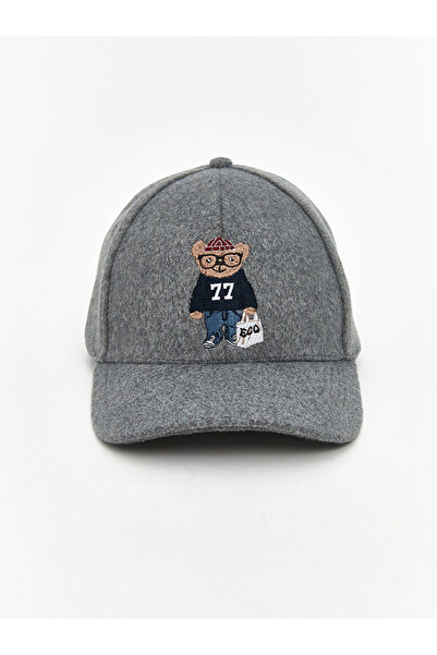 LC Waikiki Create Your Style from Uzg Store |   Bear Embroidered Men's Cap Hat