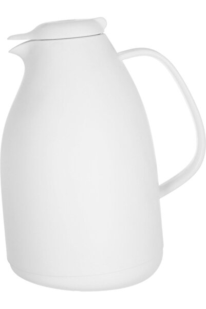 Generic ترمس أنيق على شكل بطريق، سعة 1.5 لتر، غلاف داخلي زجاجي - أبيض