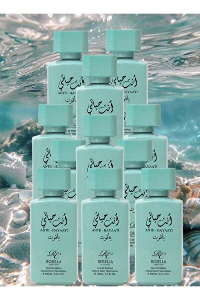 ROSELLA 11 Pieces Ante Hayaati Yaqot Perfume 100ML