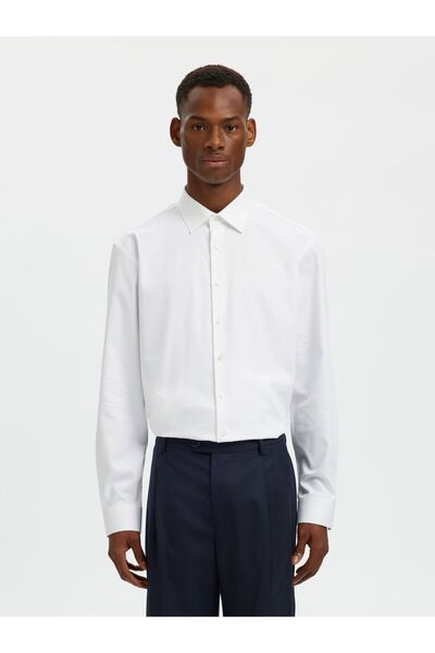 SELECTED Regular fit Hemd Stretch