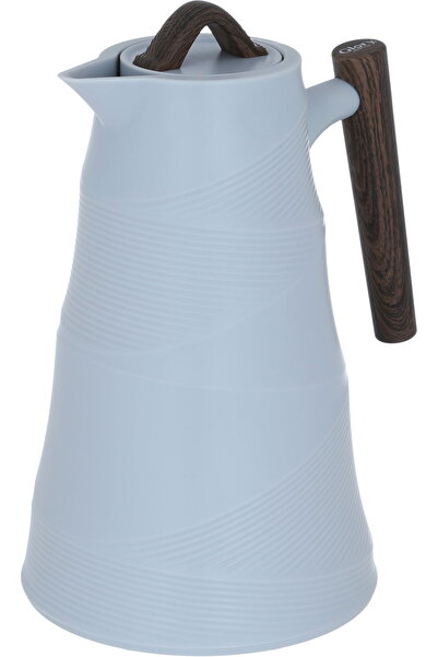 Glory Bamboo Thermos, 1 liter - Light Gray