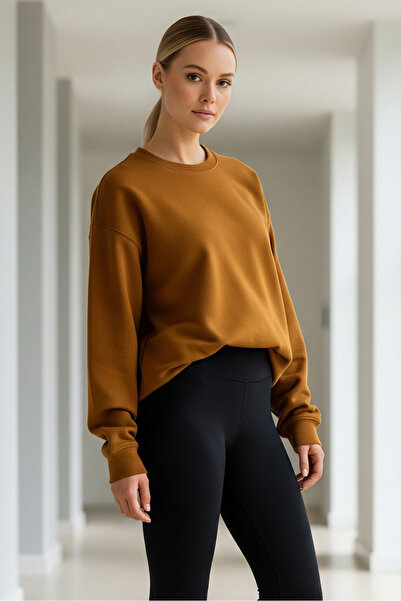 COMBİNE MİCHAİL Women's Premium Casual Winter 3-Piece Sweatshirt