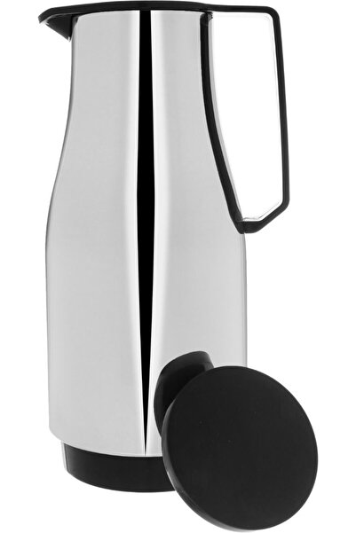 Helios Thermos 1.5L, Glass Inner, Plastic Outer - Silver Brown