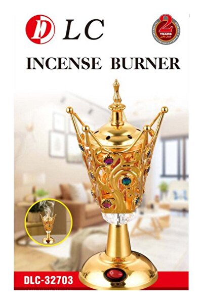 DLC عطر كهربائي ذهبي 10 سم