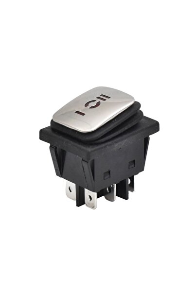 ElectroAZ Buton de acționare din oțel inoxidabil, dreptunghiular, lat, 30A, L...