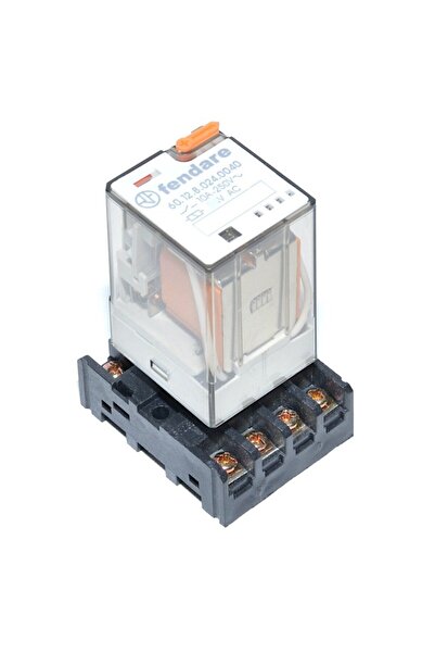 ElectroAZ Releu industrial 220V-AC / 11P, cu priză, 11 pini