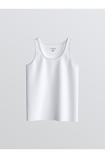 LC Waikiki Özmarka New Season Crew Neck Boys' Undershirt