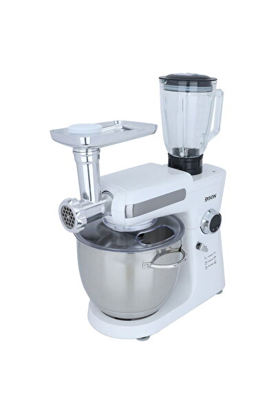 Edison Fm162 Digital Electric Kneading Machines, 2000 Watt, 10 Liter, 8 Speeds, 4 Functions - White