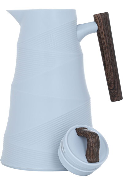 Glory Bamboo Thermos, 1 liter - Light Gray