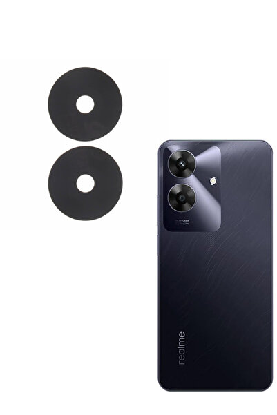 Fodos Realme Note 60 Rear Camera Glass Lens with Adhesive Outer Glass Rmx3933...