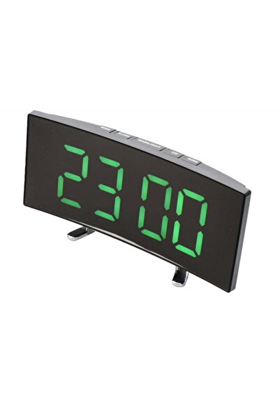 ElectroAZ Ρολόι DT-6507 με καθρέφτη LCD και πράσινο LED