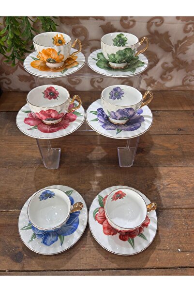 Bahar Home Victoria 6 Piece Cup Set