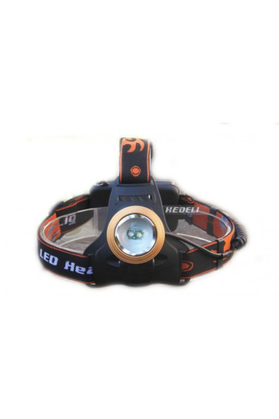 ElectroAZ Lanternă frontală LED de 8W cu baterie