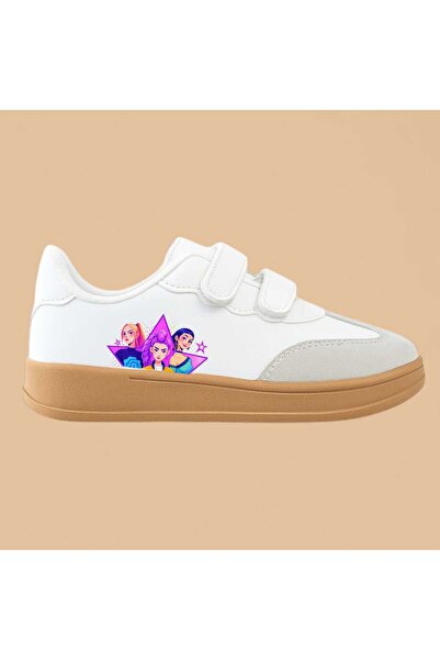 liasdesing Demon Huntrix Sweet Girls Printed Banded Girls' Sports Shoes Sneaker Comfortable Sole