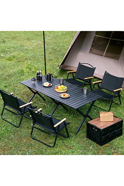 Ch Aluminum folding table for outdoor use and quick transport