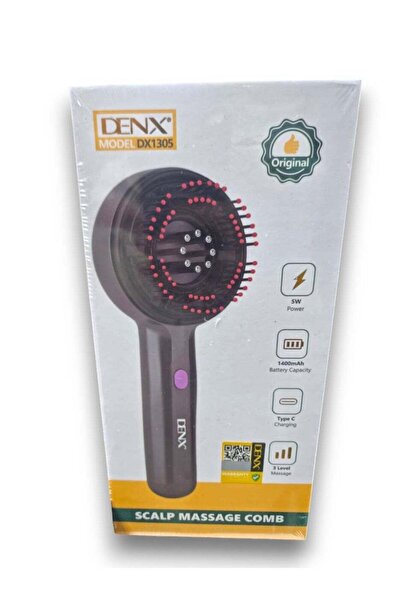 Denx فرشاة تدليك فروة الرأس، جهاز تدليك فروة الرأس شياتسو مقاوم للماء وقابل لإعادة الشحن