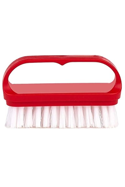 Oti Plastic nail brush with red handle