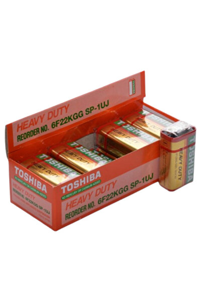 ElectroAZ Батерии Toshiba F22 Heavy-Duty 9V 10 бр.