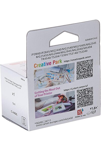 Canon CL-446XL Color Ink Cartridge (for MG2440)