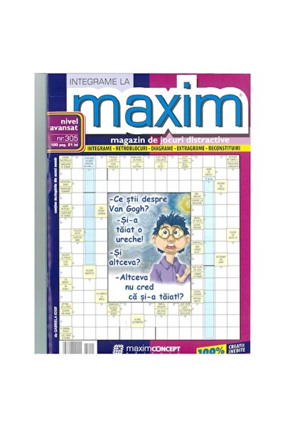 Maxim Grup Integrame la Maxim 305 - Maxim Concept