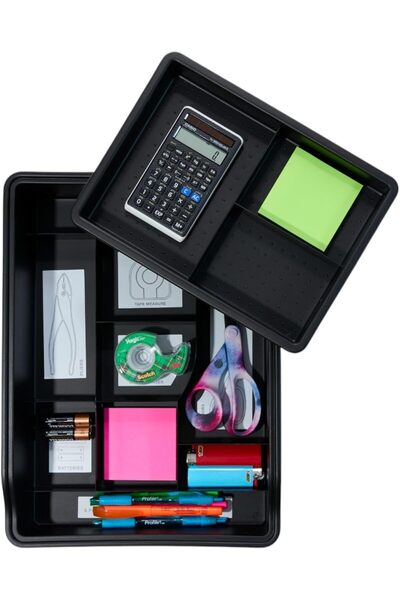 Madesmart Original Junk Drawer Organizer with 23 Compartments