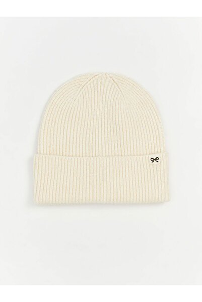 LC Waikiki Lcw Accessories Bow Embroidered Women's Knitwear Beanie