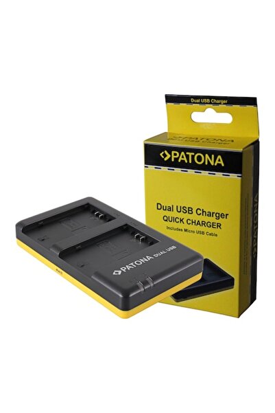 Patona Încărcător dual USB pentru 2 baterii Sony NP-FZ100 (A7 III / A7R III)
