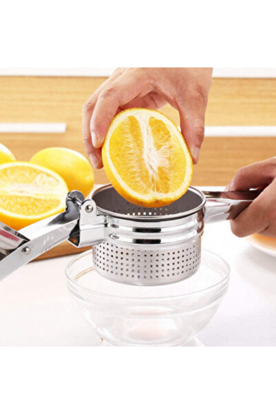 LILY Stainless steel manual citrus juicer 26 cm with handle