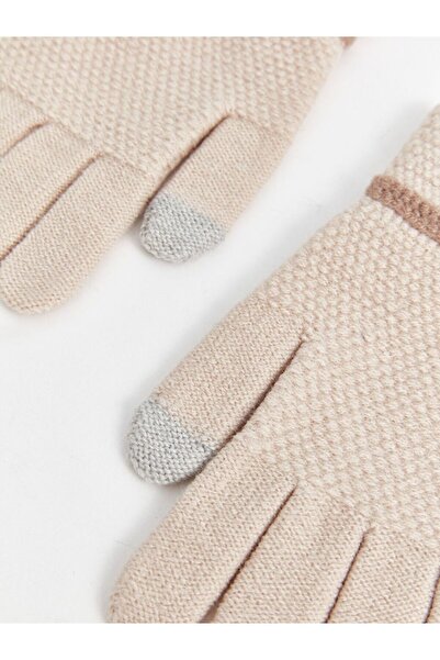 LC Waikiki Lcw Accessories Embroidered Knitwear Women's Gloves