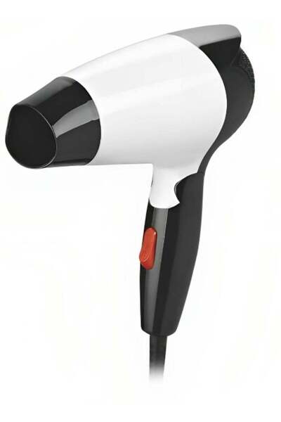 Denx Professional Hair Dryer - White & Black Model DX1345