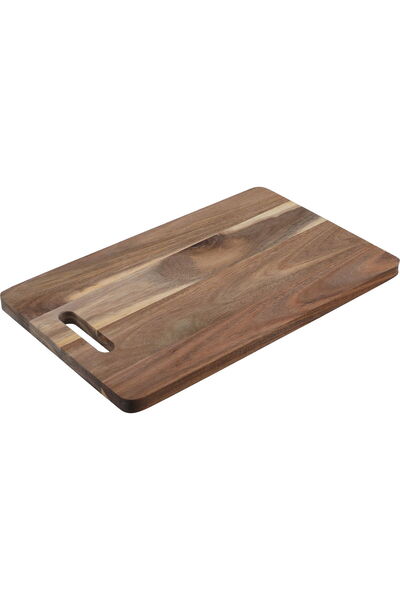 Excellent Houseware Wood Cutting Board, 36x23x1.4 cm - Dark Wood