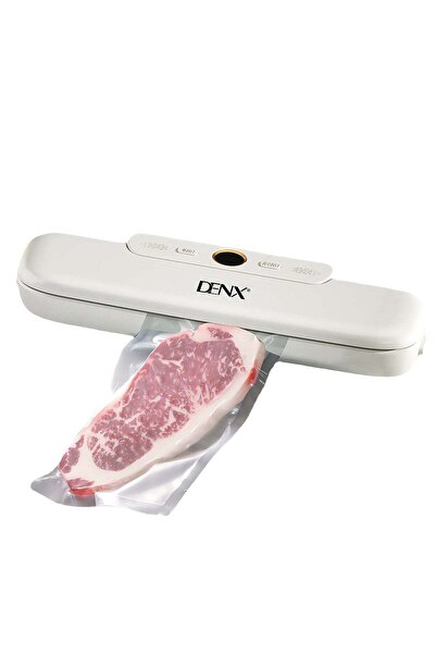 Denx 120W Vacuum Sealer Machine 60 KPa with Automatic Shut-Off & Thermal Seal +10 Bags (DX1782)